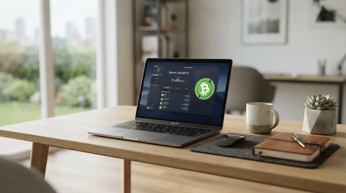 Jugador revisando opciones de casino cripto con Bitcoin Cash en España