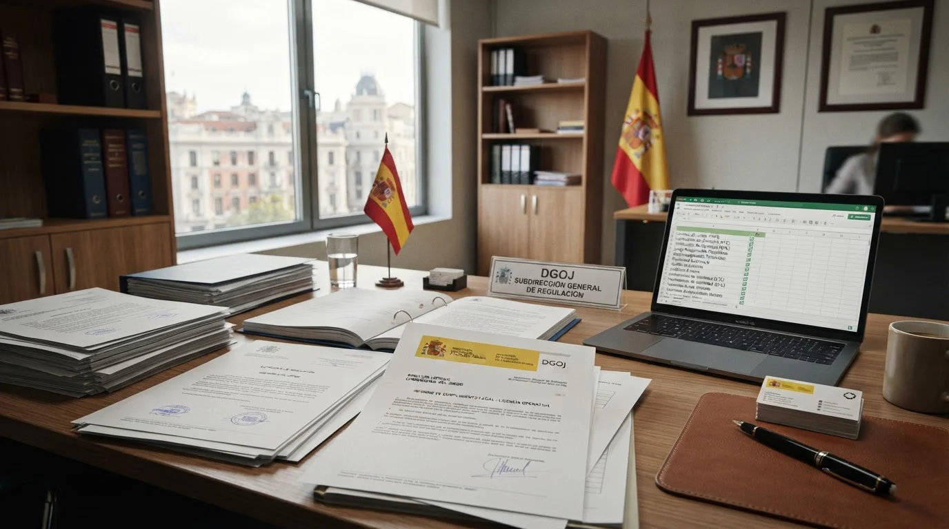Regulación DGOJ de casinos online en España
