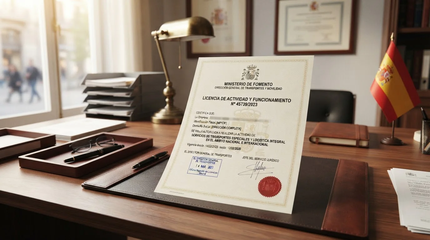 Documento oficial de licencia DGOJ con sello de Juego Seguro