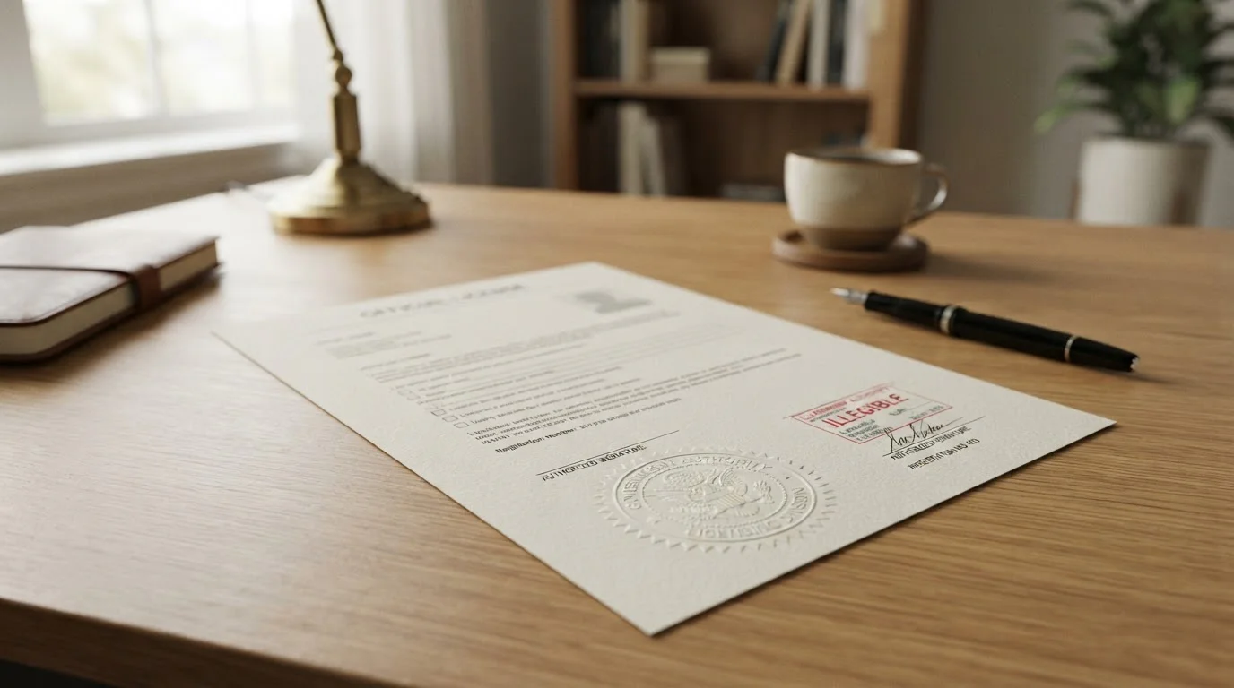 Documento oficial de licencia DGOJ con sello Juego Seguro