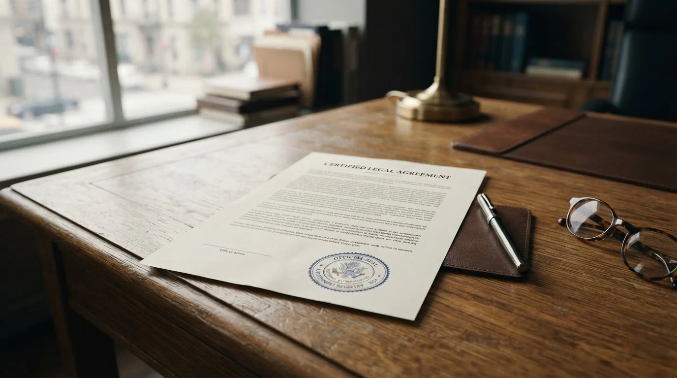 Documento legal con sello DGOJ y normativa de límites conjuntos