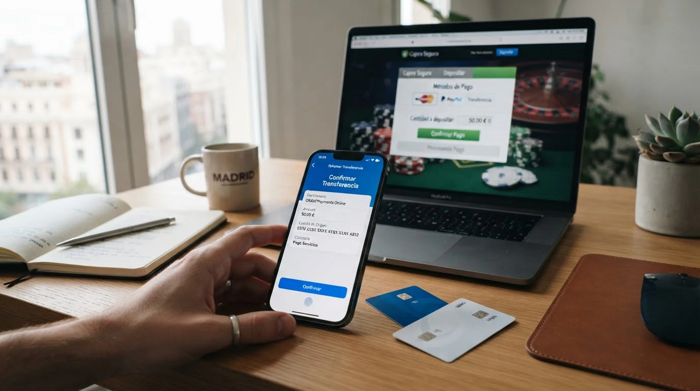 Métodos de pago instantáneos para depósitos de 10 euros en casinos españoles